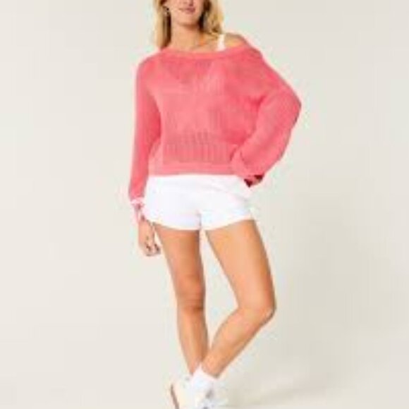 Easy Stitchy Graphic Slouchy Crew Sweater Size S - Picture 1 of 4